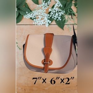 Dooney & Bourke Vintage Cream AWL Crossbody